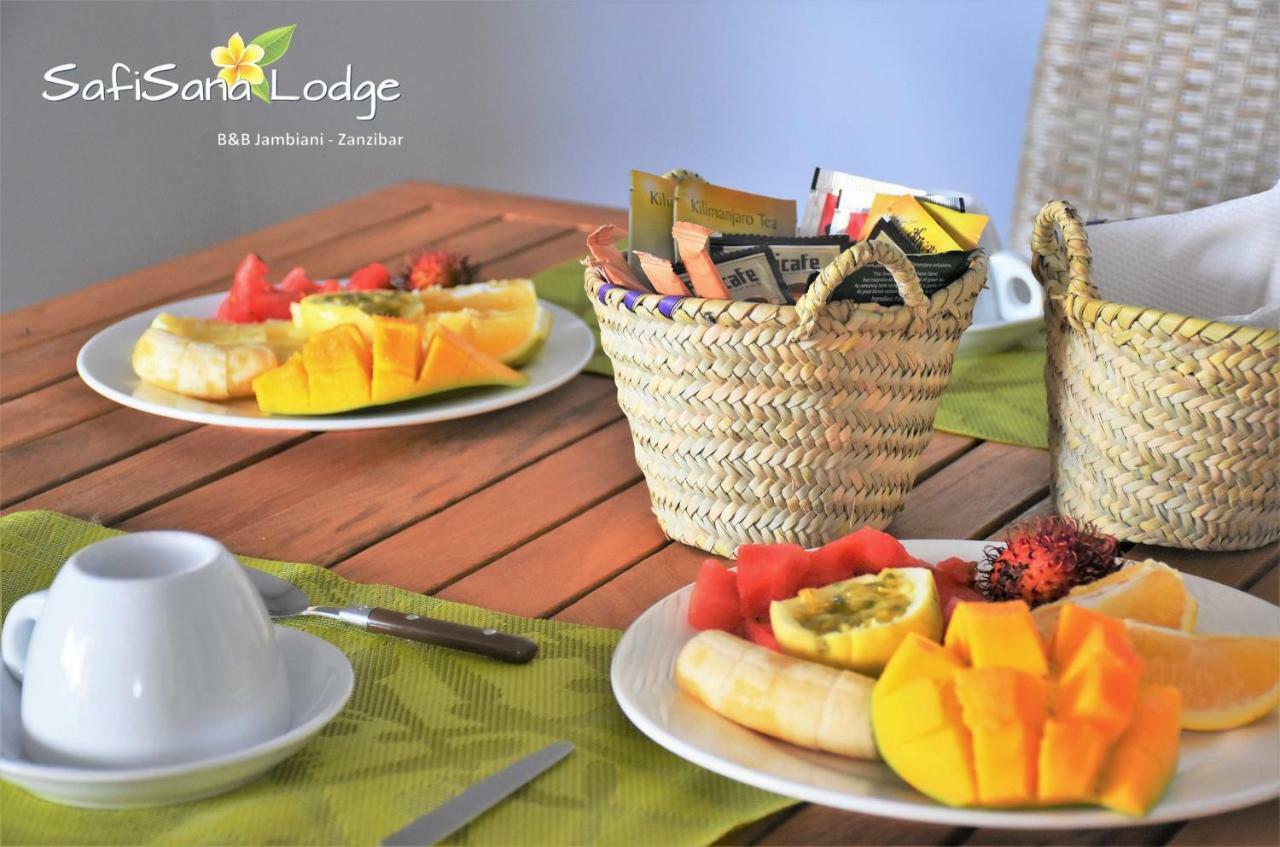 Safisana Lodge Jambiani  Dış mekan fotoğraf