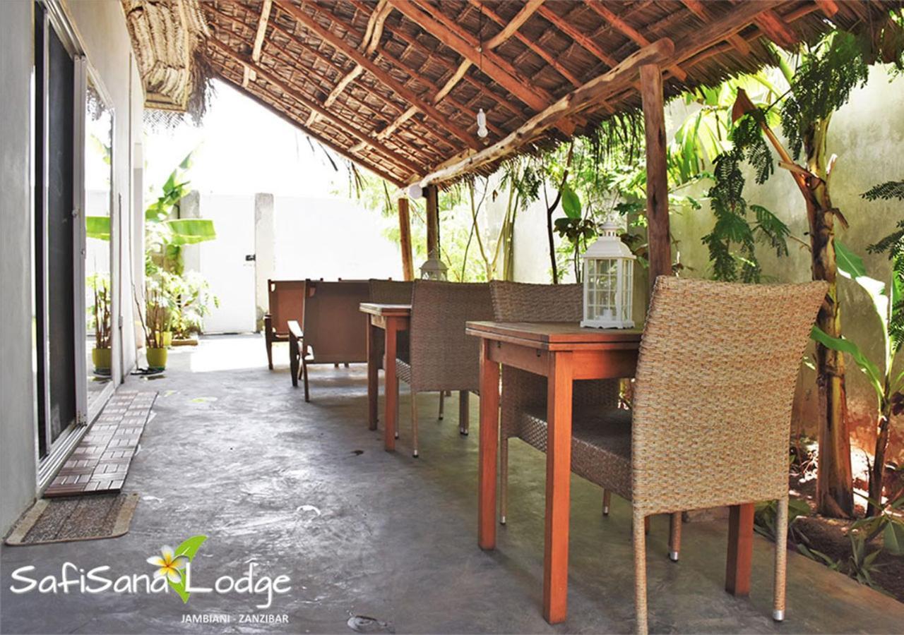 Safisana Lodge Jambiani  Dış mekan fotoğraf